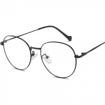Elbru Gafas Metal Redondas para Todos