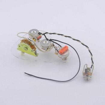Sistema de cableado para guitarra eléctrica con 3 pots CTS de 250K