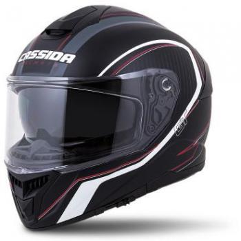 Moto helma Cassida Integral GT 2.0 Reptyl černá/bílá/červená S (55-56)