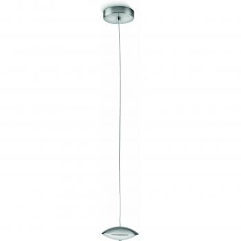 Philips myLiving LED Pendellampe Tarn 2‑Flammen 2,5 W – gebürsteter Stahl