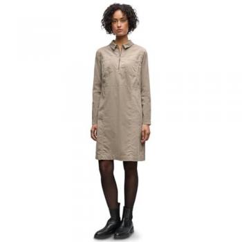 Robe beige en velours côtelé avec zip Street One taille 42