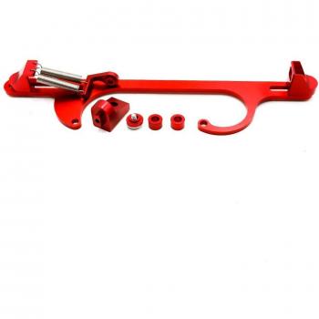 4150 4160 Series Black Red Blue Silver Billet Aluminum Throttle Cable Carb Bracket YC101100