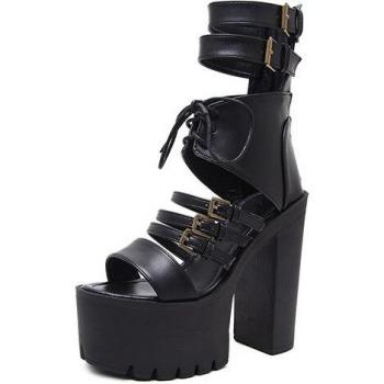 Gdgydh Damen Gladiator Sandalen im römischen Stil