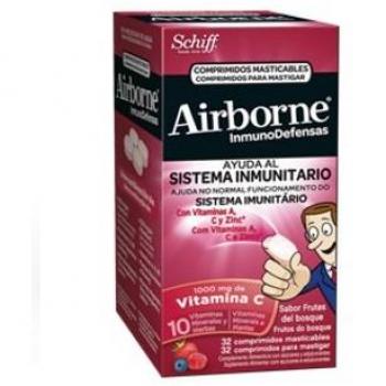 Airborne 32 Comprimidos Masticables Sabor Frutos del Bosque
