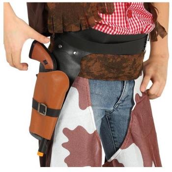 Disfraz de Vaquero Infantil con Cartuchera y Pistola