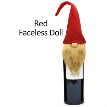 Elch-Flasche-Dekor für Weihnachten