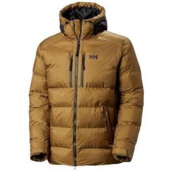 Parka Impermeable Marrón con Capucha