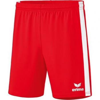 Erima Retro Star Unisex Shorts Rot/Weiß Größe L