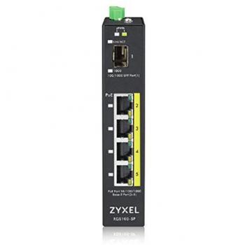 Switch Industriale Zyxel RGS100-5P-ZZ0101F 5 Porte PoE