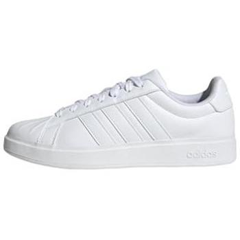 Streettalk White Trainers by adidas, 45(1/3)