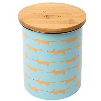 Officially Licensed Scion Mr. Fox Food Storage Canister, Blue