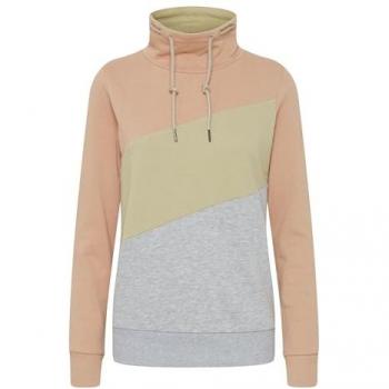 Felpa OXMO Tri-Colore: Giallo, Grigio, Rosa