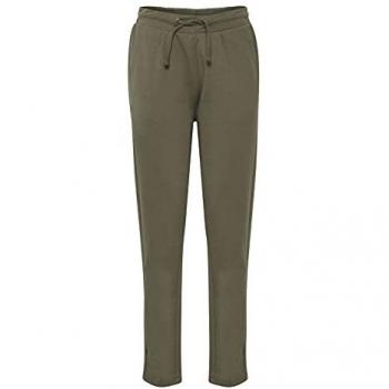 Fransa Grüne Stoffhose für Damen