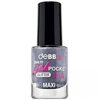 Smalto Gel Pocket Glitter Blu Jeans N.114