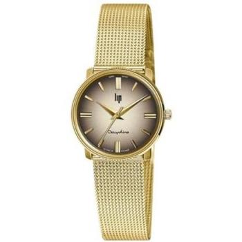 Dauphine Lip 29 – Montre Marron, Doré, Taille Unique