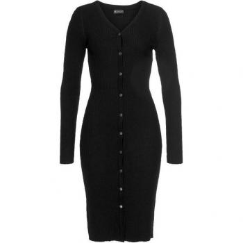 LAURA SCOTT Strickkleid aus Rippqualität
