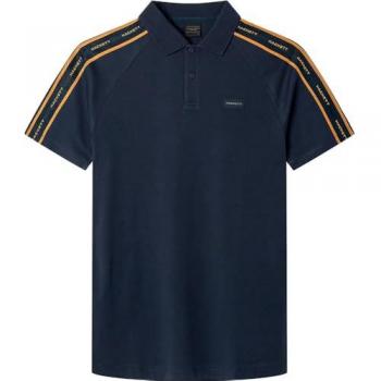 Hackett Navy Men's Short Sleeve Polo