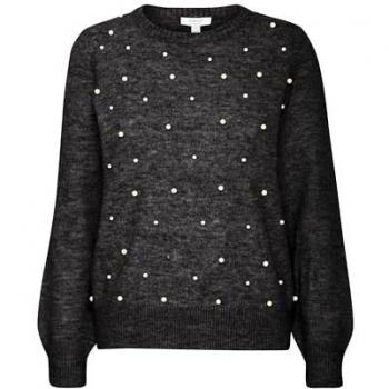 B.YOUNG Bxokama Strickpullover – Frauenmode, Grau, XS