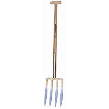 Fourche à bêcher T-Handle 4 dents