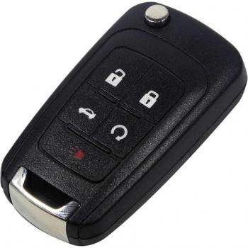 Clé de voiture à distance pliable pour Chevrolet Cruze, Epica, Lova, Camaro et Impala 2/3/4/5 boutons