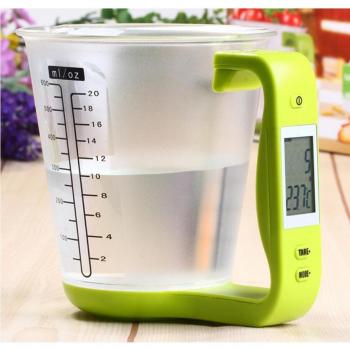 JOYLOVE Temperature Measuring Kitchen Scale