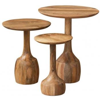 Grimalt: Tableaux de service 60x50x50 cm – Couleur brune