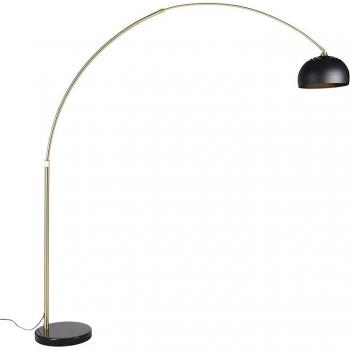 Lampadaire Noir‑Or 2,48 m
