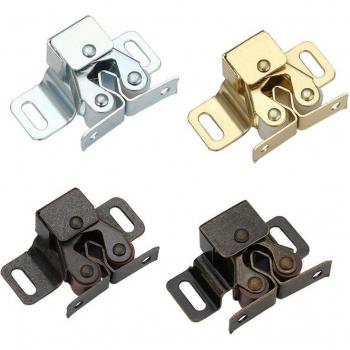 Soporte magnético para puertas de muebles con tornillos incluidos