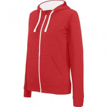 Sweat zippé Kariban à Capuche