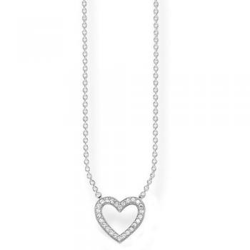 Damen Kette mit Anhänger von THOMAS SABO, Ref.-Nr.: SCKE150166, 925 Silber und Zirkonia weiß