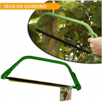 Sega ad arco manuale per giardinaggio 53 x 2 x 17