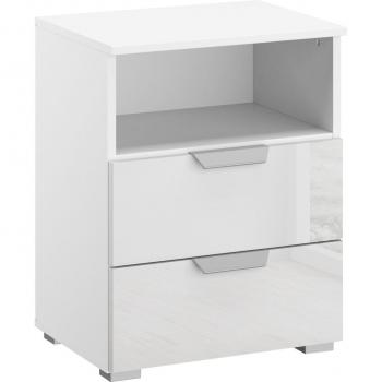 Rauch Sideboard Nachtkommode „ORIAS“ – Hochglanzweiß