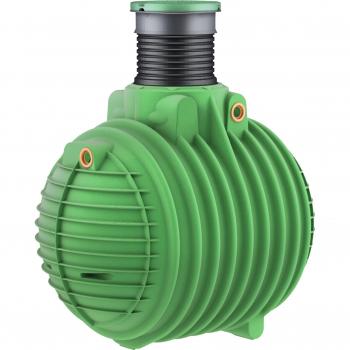 Garantia PROline COLUMBUS Gartenwasserreservoir 3700 Liter mit teleskopierbarem Schacht und PE-Deckel