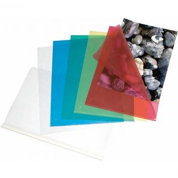 Caja 100 Foliados Azules – Dossier en Polipropileno