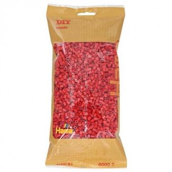 Hama Bügelperlen Rot 6000 Midi