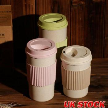 350ml Food Grade PP Double Wall Travel Mug with Stirring Cup