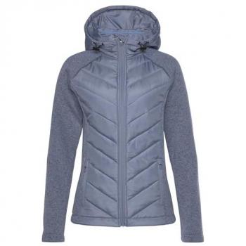 Vivance Steppjacke, mit Kapuze, mit Strickfleece-Ärmeln