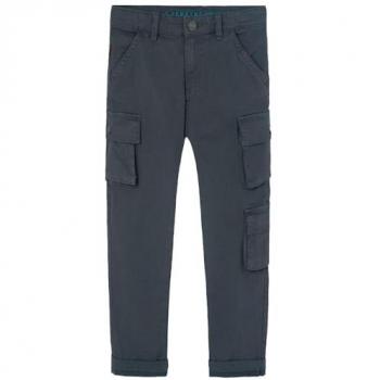 Pantaloni Bambino Stretch Twill con Cintura Regolabile