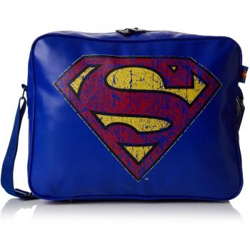 BB Designs Europe Limited Unisex-Erwachsene Classic Superman Tasche, Blau