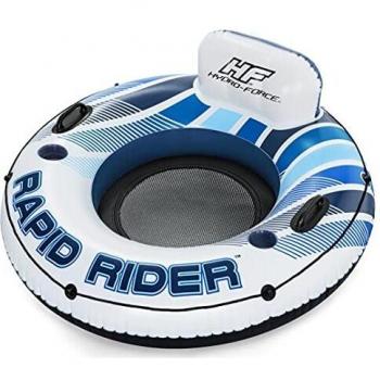 Bestway Poltrona Galleggiante Rapid Rider Singola con Maniglie