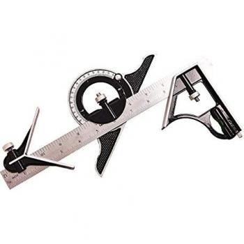 Am-Tech 12in Combination Square Protractor P4010