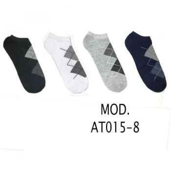 Traesio Calcetines Masculinos 12 Pares, Cuello Bajo, Rojos