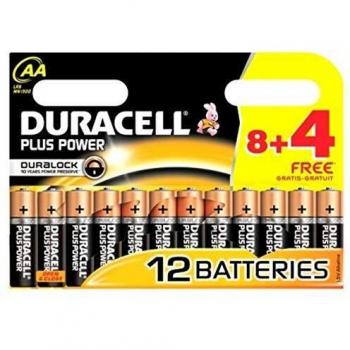 Duracell Plus Power High Performance AA Alkaline Batteries LR06
