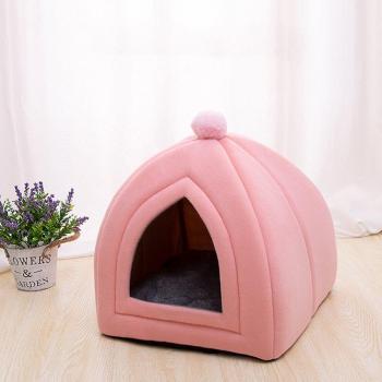 Meraco – lit pliable pour animaux, niche d'hiver pour chiens et chatons