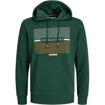 Sudadera Verde para Hombre Jack&Jones con Capucha