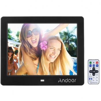 Marco Digital Andoer 8 con Soporte para Reproducción de MP4 y MP3