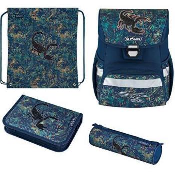Herlitz Scorpion Loop Plus Schulranzen – Gummibeschriftung – 1 Stück