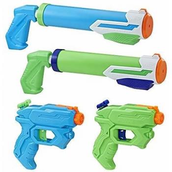 Nerf Aquatic 4-Piece Shooter Set
