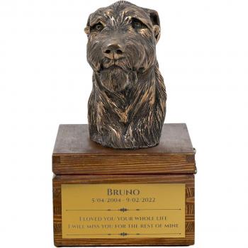 Engraved Irish Wolfhound Pet Urn