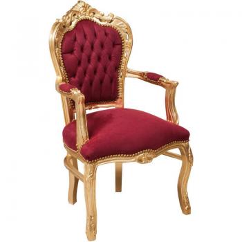 Sillón Barroco de Madera Biscottini